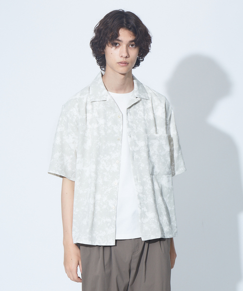 MYSELF ABAHOUSE（マイセルフアバハウス）の「【MYSELF ABAHOUSE】総柄 ビッグ オープンカラー アロハシャツ（シャツ/ブラウス・メンズ・その他1/その他2/その他3/その他4/その他5/その他6/その他7・46/48）」の2枚目の写真