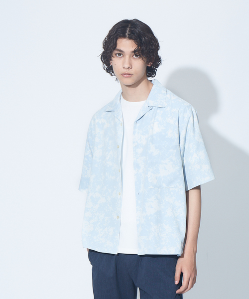 MYSELF ABAHOUSE（マイセルフアバハウス）の「【MYSELF ABAHOUSE】総柄 ビッグ オープンカラー アロハシャツ（シャツ/ブラウス・メンズ・その他1/その他2/その他3/その他4/その他5/その他6/その他7・46/48）」の3枚目の写真