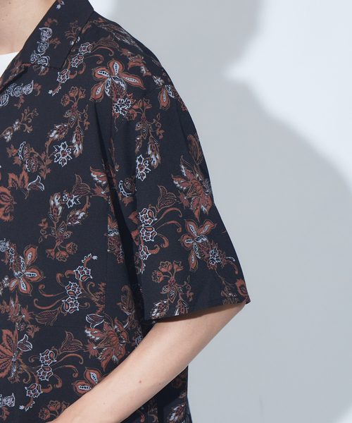 MYSELF ABAHOUSE（マイセルフアバハウス）の「【MYSELF ABAHOUSE】総柄 ビッグ オープンカラー アロハシャツ（シャツ/ブラウス・メンズ・その他1/その他2/その他3/その他4/その他5/その他6/その他7・46/48）」の18枚目の写真