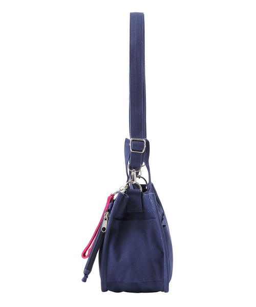 MILKFED.(ミルクフェド)の「EMBROIDERED BAR MINI SHOULDER BAG W/STRAP /ミニショルダーバッグ(ショルダーバッグ・レディース・ピンク/ホワイト/ライトピンク/ベージュ/ブラック/レッド/ネイビー・ONE SIZE)」の12枚目の写真