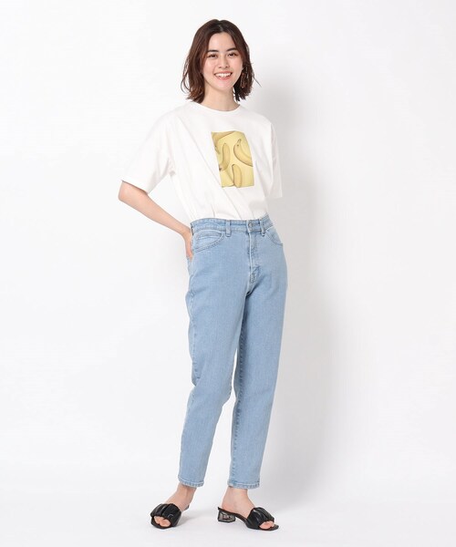 THE SHOP TK （ザ ショップ ティーケー ）の「◆フタバフルーツコラボフォトTシャツ（Tシャツ/カットソー・レディース・ホワイト系その他/ベージュ系/レッド系・12/13）」の6枚目の写真