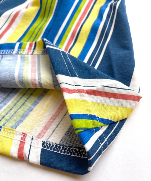 Life Support Products（ライフサポートプロダクツ）の「ソウガラギャザースカート（80～150cm）（スカート・キッズ・マルチ/ストライプ/ロイヤルブルー・90/100/110/120/80/130/95/140/150）」の9枚目の写真