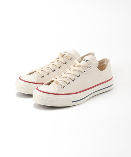 CONVERSE(コンバース)の「【CONVERSE/コンバース】CANVAS ALL STAR J OX:スニーカー(スニーカー・レディース・アイボリー・22.5cm/23cm/23.5cm/24cm/24.5cm/25cm)」の1枚目の写真
