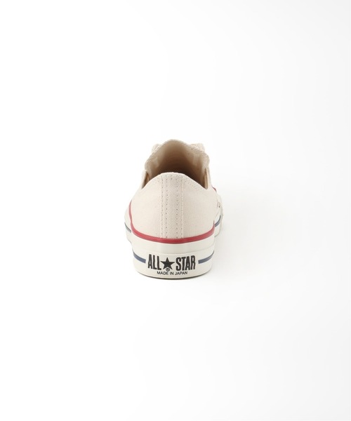 CONVERSE(コンバース)の「【CONVERSE/コンバース】CANVAS ALL STAR J OX:スニーカー(スニーカー・レディース・アイボリー・22.5cm/23cm/23.5cm/24cm/24.5cm/25cm)」の10枚目の写真