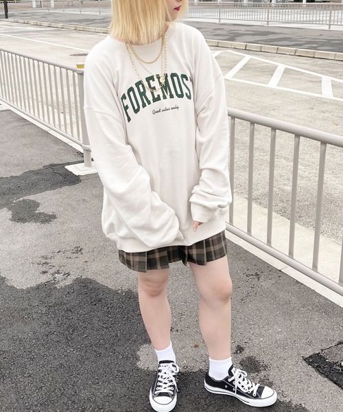 apres jour（アプレジュール）の「ロゴスウェット【ZOZOTOWN限定アイテム】【７PO】（スウェット・レディース・オートミール/モカ/ダークグリーン/ダークブルー/アイボリー・X-LARGE/フリー）」の22枚目の写真