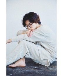 SNIDEL HOME（スナイデルホーム）の「【ユニセックス】コーデュロイニットプルオーバー（ルームウェア/パジャマ）」