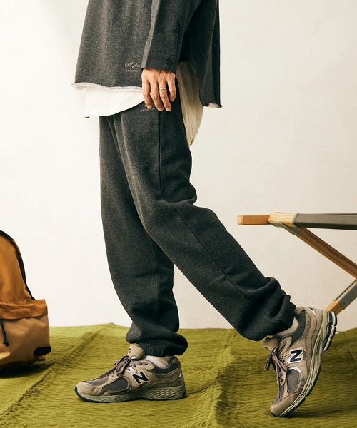 JOURNAL STANDARD relume(ジャーナルスタンダード レリューム)の「【ARMY TWILL/アーミーツイル】ミリタリーカラー スウェットパンツ(スウェットパンツ・メンズ・ブラック/グレー/カーキ・MEDIUM/LARGE)」の2枚目の写真