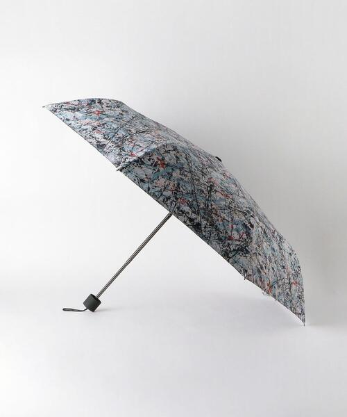 green label relaxing（グリーンレーベルリラクシング）の「＜green label relaxing＞ジャクソンポロック アンブレラ 折りたたみ 傘（折りたたみ傘・メンズ・その他1・FREE）」の4枚目の写真
