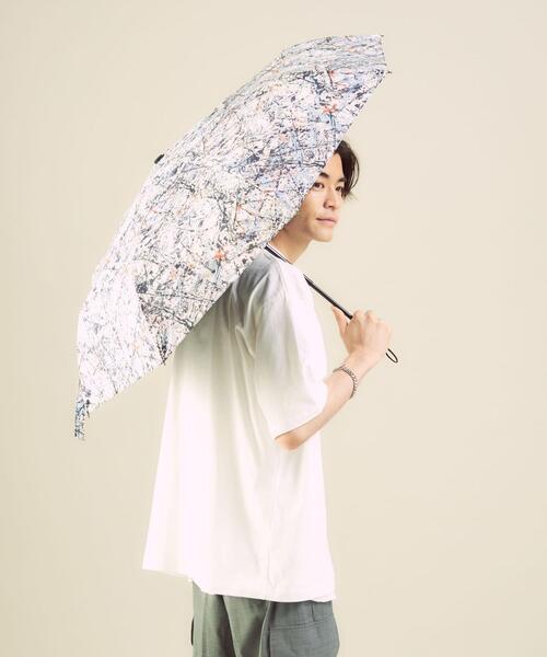 green label relaxing（グリーンレーベルリラクシング）の「＜green label relaxing＞ジャクソンポロック アンブレラ 折りたたみ 傘（折りたたみ傘・メンズ・その他1・FREE）」の12枚目の写真