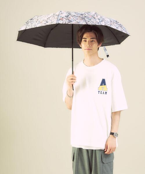 green label relaxing（グリーンレーベルリラクシング）の「＜green label relaxing＞ジャクソンポロック アンブレラ 折りたたみ 傘（折りたたみ傘・メンズ・その他1・FREE）」の11枚目の写真
