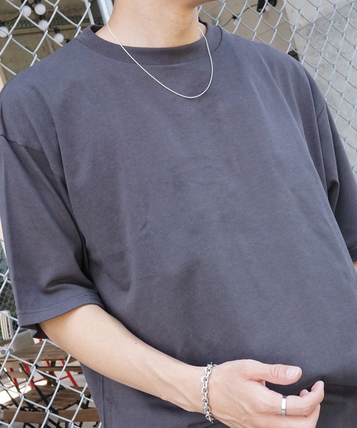 blackdia by 7JEWELRY(ブラックダイヤバイセブンジュエリー)の「blackdia by 7JEWELRY スネークチェーン幅1mm(ネックレス・メンズ・シルバー/ゴールド・40cm/50cm/60cm)」の5枚目の写真