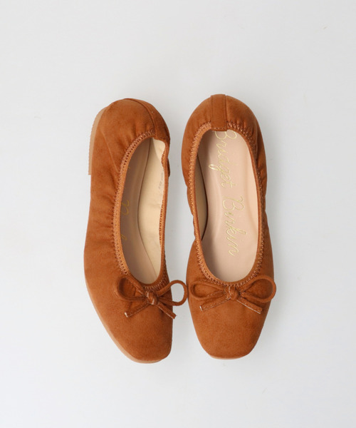 【セール】【Bridget Birkin】軽量スクエアバレエシューズ(511551)（バレエシューズ）｜Bridget Birkin（ブリジットバーキン）