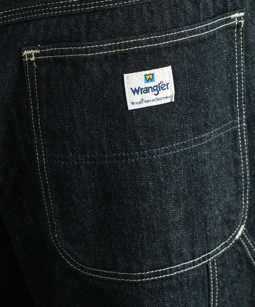 Wrangler（ラングラー）の「Wrangler/ラングラー ペインターパンツ（デニムパンツ・メンズ・ブラック/ブラウン/インディゴブルー/ライトインディゴブルー/ストライプ/ワンウォッシュ/キナリ・SMALL/MEDIUM/LARGE/X-LARGE）」の20枚目の写真