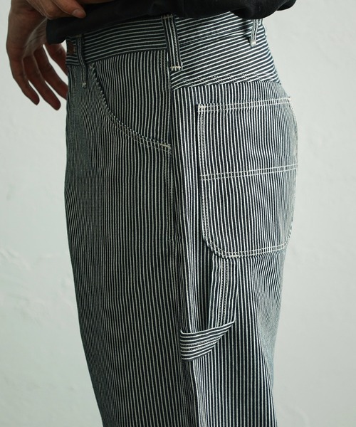 Wrangler（ラングラー）の「Wrangler/ラングラー ペインターパンツ（デニムパンツ・メンズ・ブラック/ブラウン/インディゴブルー/ライトインディゴブルー/ストライプ/ワンウォッシュ/キナリ・SMALL/MEDIUM/LARGE/X-LARGE）」の11枚目の写真