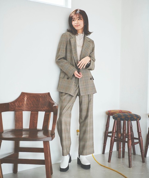 FREE'S MART（フリーズマート）の「◆サイドゴアヒールブーツ（ブーツ・レディース・ホワイト/ブラック・MEDIUM/LARGE）」の6枚目の写真