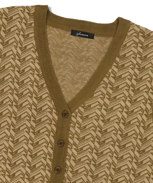 SPINNS（スピンズ）の「フロントボタン アクリル ジャガードニットベスト（ベスト・レディース・ネイビー/ブラック/グリーン・ONESIZE）」の15枚目の写真