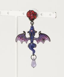 ＜Halloween collection＞ドラゴンモチーフシングルピアス