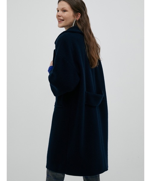 MAX&Co.（マックス アンド コー）の「MAX＆Co. [コンプリーチェ] プラッシュ ジャージー コート（その他アウター・レディース・オレンジ/ネイビー・SMALL/MEDIUM/X-SMALL/LARGE）」の13枚目の写真