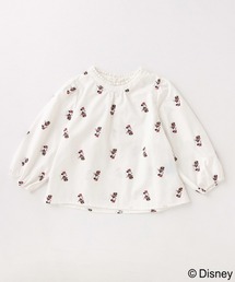 petit main | 【Disney】ミニー総柄長袖ブラウス(シャツ/ブラウス)