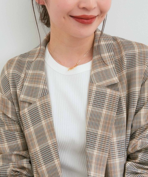 VIS（ビス）の「さり気なくキラっと。メッセージネックレス（ネックレス・レディース・ゴールド/ゴールド系その他/ゴールド系その他2・FREE）」の13枚目の写真