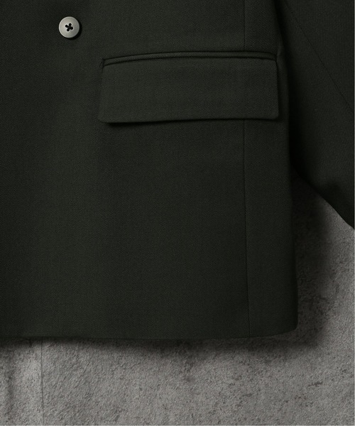 Jieda（ジエダ）の「【JIEDA / ジエダ】DOUBLE TAILORED JACKET（テーラードジャケット・メンズ・グリーン・1/2）」の12枚目の写真
