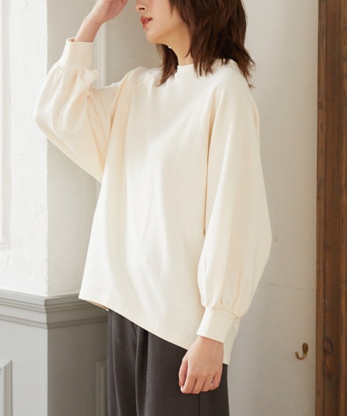 Rewde(ルゥデ)の「バックコンシャスプルオーバー(1R15-09191)(Tシャツ/カットソー・レディース・スモークピンク/ブラウン/ホワイト/ブラック・M)」の1枚目の写真