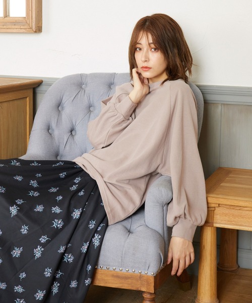 Rewde(ルゥデ)の「バックコンシャスプルオーバー(1R15-09191)(Tシャツ/カットソー・レディース・スモークピンク/ブラウン/ホワイト/ブラック・M)」の17枚目の写真