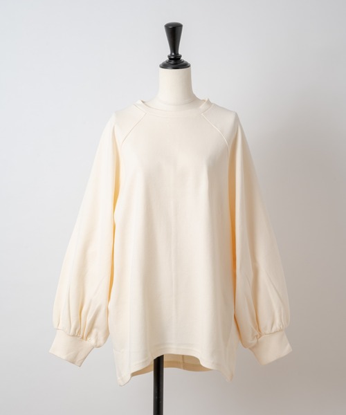 Rewde(ルゥデ)の「バックコンシャスプルオーバー(1R15-09191)(Tシャツ/カットソー・レディース・スモークピンク/ブラウン/ホワイト/ブラック・M)」の20枚目の写真