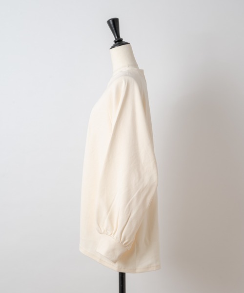 Rewde(ルゥデ)の「バックコンシャスプルオーバー(1R15-09191)(Tシャツ/カットソー・レディース・スモークピンク/ブラウン/ホワイト/ブラック・M)」の21枚目の写真