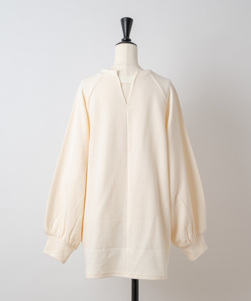 Rewde(ルゥデ)の「バックコンシャスプルオーバー(1R15-09191)(Tシャツ/カットソー・レディース・スモークピンク/ブラウン/ホワイト/ブラック・M)」の22枚目の写真