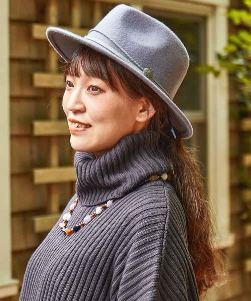 チャイハネ（チャイハネ）の「【チャイハネ】ノアハット（ハット・レディース・ベージュ/ネイビー/ブラウン/グレー/ブラック/ワイン・FREE）」の3枚目の写真