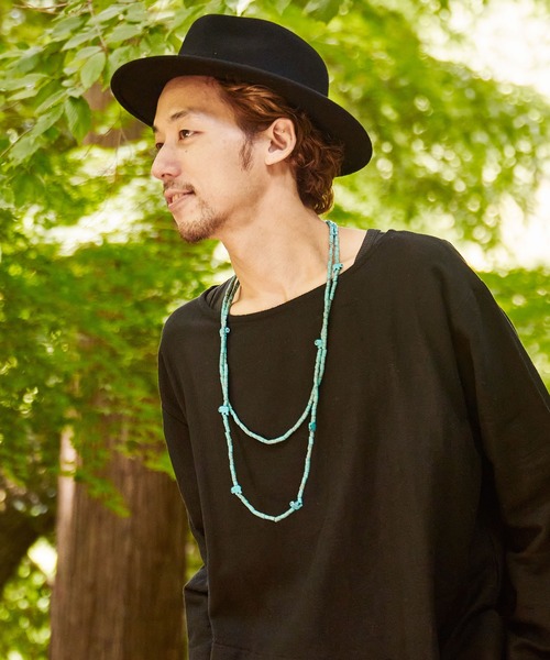 チャイハネ（チャイハネ）の「【チャイハネ】ノアハット（ハット・レディース・ベージュ/ネイビー/ブラウン/グレー/ブラック/ワイン・FREE）」の10枚目の写真