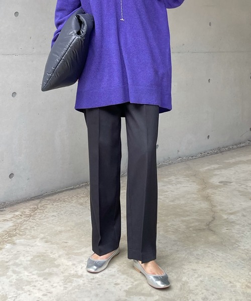 DouDou（ドゥドゥ）の「イージーセンプレパンツ2（その他パンツ・レディース・ブラック/ブルー/イエロー/オレンジ・36/38）」の16枚目の写真