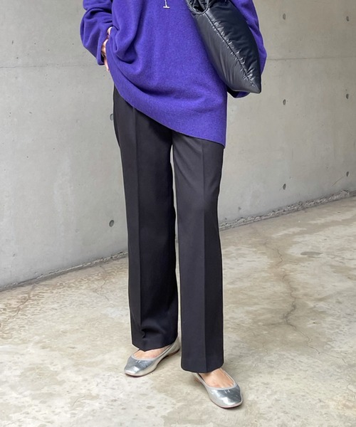 DouDou（ドゥドゥ）の「イージーセンプレパンツ2（その他パンツ・レディース・ブラック/ブルー/イエロー/オレンジ・36/38）」の14枚目の写真