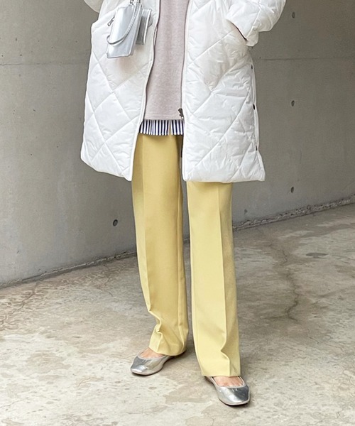 DouDou（ドゥドゥ）の「イージーセンプレパンツ2（その他パンツ・レディース・ブラック/ブルー/イエロー/オレンジ・36/38）」の7枚目の写真