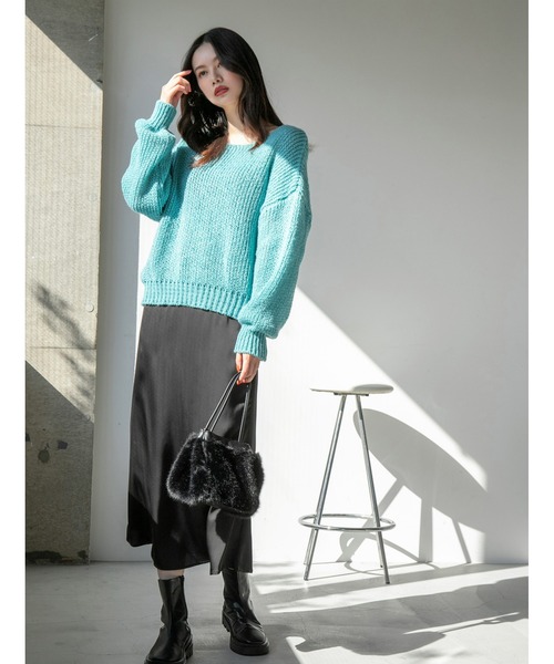 fifth（フィフス）の「【スタイリストプロデュース】トラックソールショートブーツ（ブーツ・レディース・ブラック/ダークブラウン・22.5cm/23.5cm/24.5cm/23.0cm/24.0cm/25.0cm）」の19枚目の写真