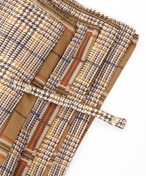 GLOBAL WORK（グローバルワーク）の「ツートンチェックナガカサ/257671（長傘・レディース・ライトベージュ/ブラウン・FREE）」の8枚目の写真