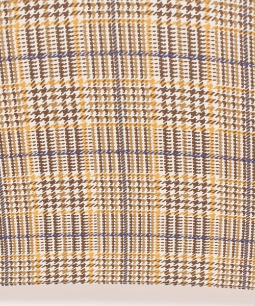 GLOBAL WORK（グローバルワーク）の「ツートンチェックナガカサ/257671（長傘・レディース・ライトベージュ/ブラウン・FREE）」の7枚目の写真