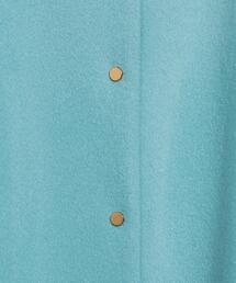 新品未使用　UNITED ARROWS Ｗメタルノーカラーコート UNITED ARROWS（ユナイテッドアローズ）の「W メタル ノーカラー