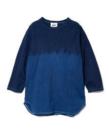 devadurga（デヴァドゥルガ）の「devadurga/デヴァドゥルガ　TWO-TONE 7/S CUT SEW（Tシャツ/カットソー・メンズ）」
