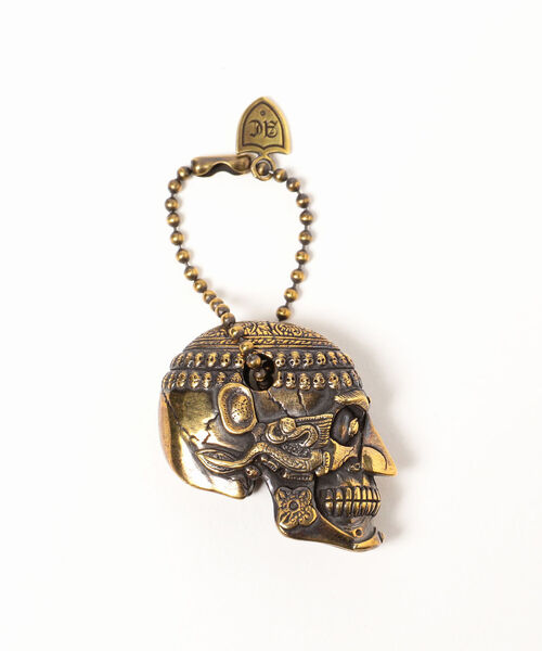 TOKYO CULTUART by BEAMS（トウキョウカルチャートバイビームス）の「AXELCROSS / TIBETAN SKULL-BELL KEY COVER（キーケース/キーアクセサリー・メンズ・その他・ONE SIZE）」の4枚目の写真