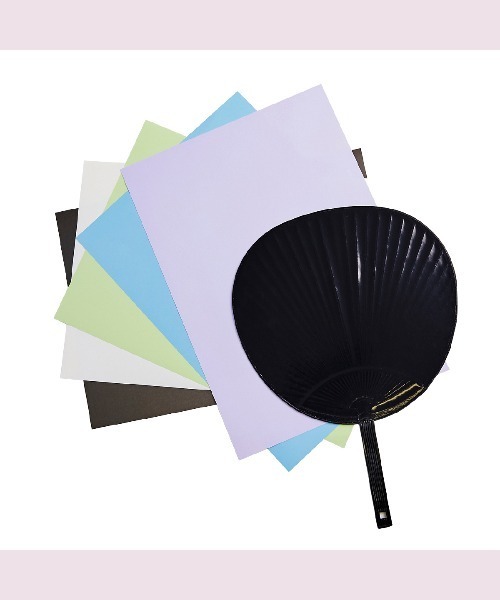 うちわ　専用出品 楽天市場】＜送料無料＞ 大量購入割引 網入 渋うちわ 風神雷神