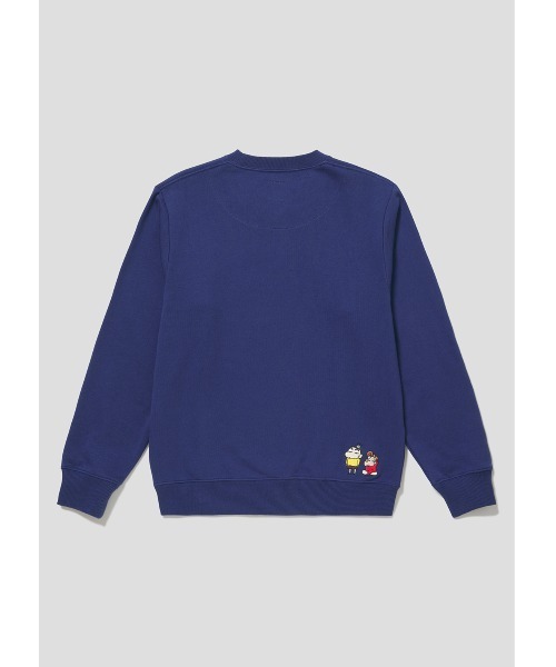 Design Tshirts Store graniph(デザイン ティーシャツ ストア グラニフ)の「兄妹(クレヨンしんちゃん)|コラボスウェット(スウェット・メンズ・ブルー・SMALL/MEDIUM/LARGE/X-LARGE)」の7枚目の写真