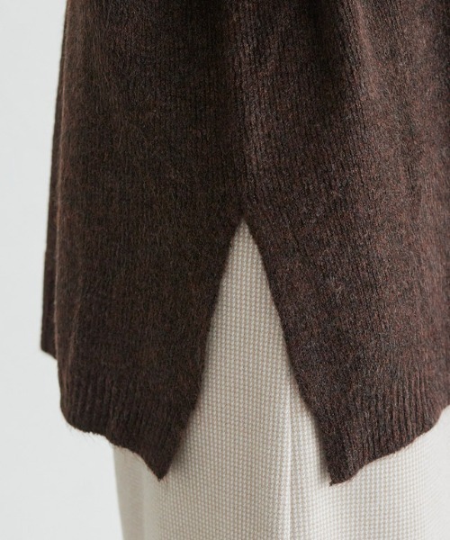 Pierrot(ピエロ)の「セーラーカラーニット(ニット/セーター・レディース・アイボリー/ブラウン/ベージュ・M)」の22枚目の写真