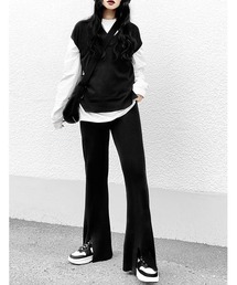 Knit vest setup / ニットベストセットアップ(Ai select)