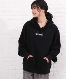 SHOO・LA・RUE | OUTDOOR PRODUCTS フロント刺繍 裏起毛パーカー(パーカー)