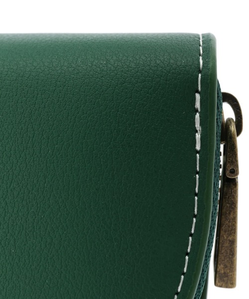 ALEXIA STAM(アリシアスタン)の「Logo Trifold Wallet/ロゴ三つ折りウォレット(財布・レディース・ブラック/グリーン/サンドベージュ・FREE)」の21枚目の写真