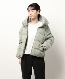 じゅん様　スウィングル シームレスダウンコート グレージュ M SWINGLE（スウィングル）｜ダウンジャケット/コート一覧 - WEAR