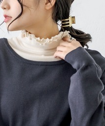 PUAL CE CIN | 起毛ハイネックロングスリーブ(Tシャツ/カットソー)