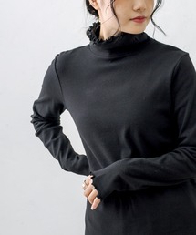 PUAL CE CIN | 起毛ハイネックロングスリーブ(Tシャツ/カットソー)